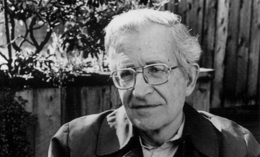 Noam Chomsky Tweets Unsuccessfully