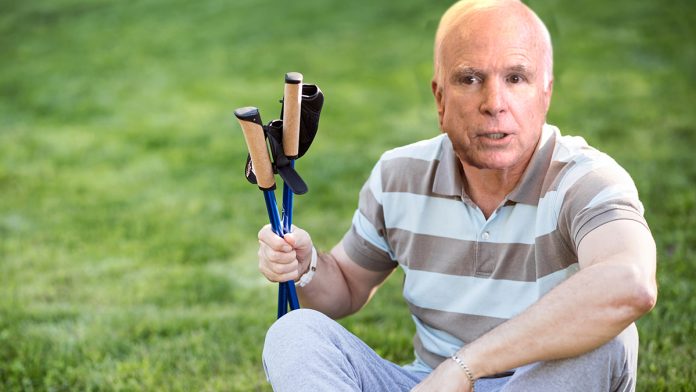 John McCain was found disoriented on his lawn at his Arizona home.