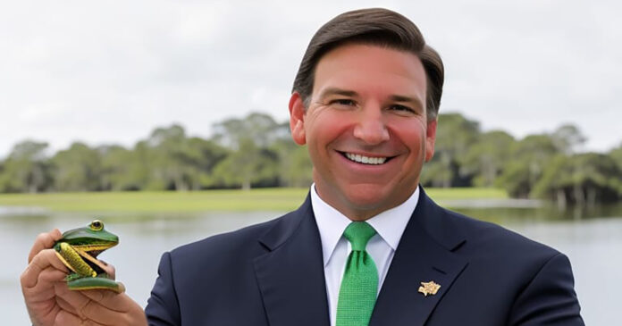 Governor Ron DeSantis Introduces Frog Conversion Therapy