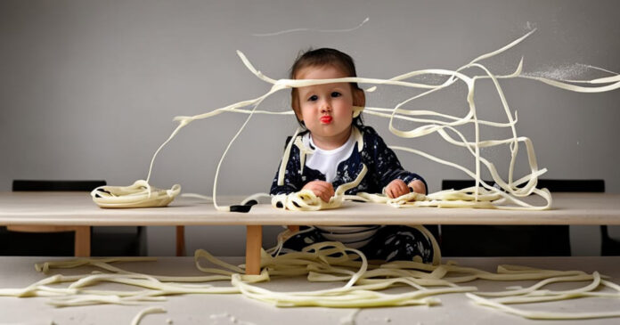 Area Toddler Proposes String Cheese Theory of the Universe